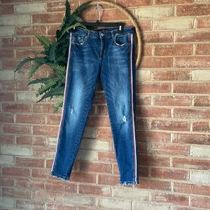Zara distressed detailed Jeans